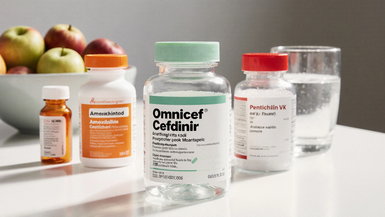 Omnicef (Cefdinir) vs. Common Antibiotic Alternatives - Detailed Comparison