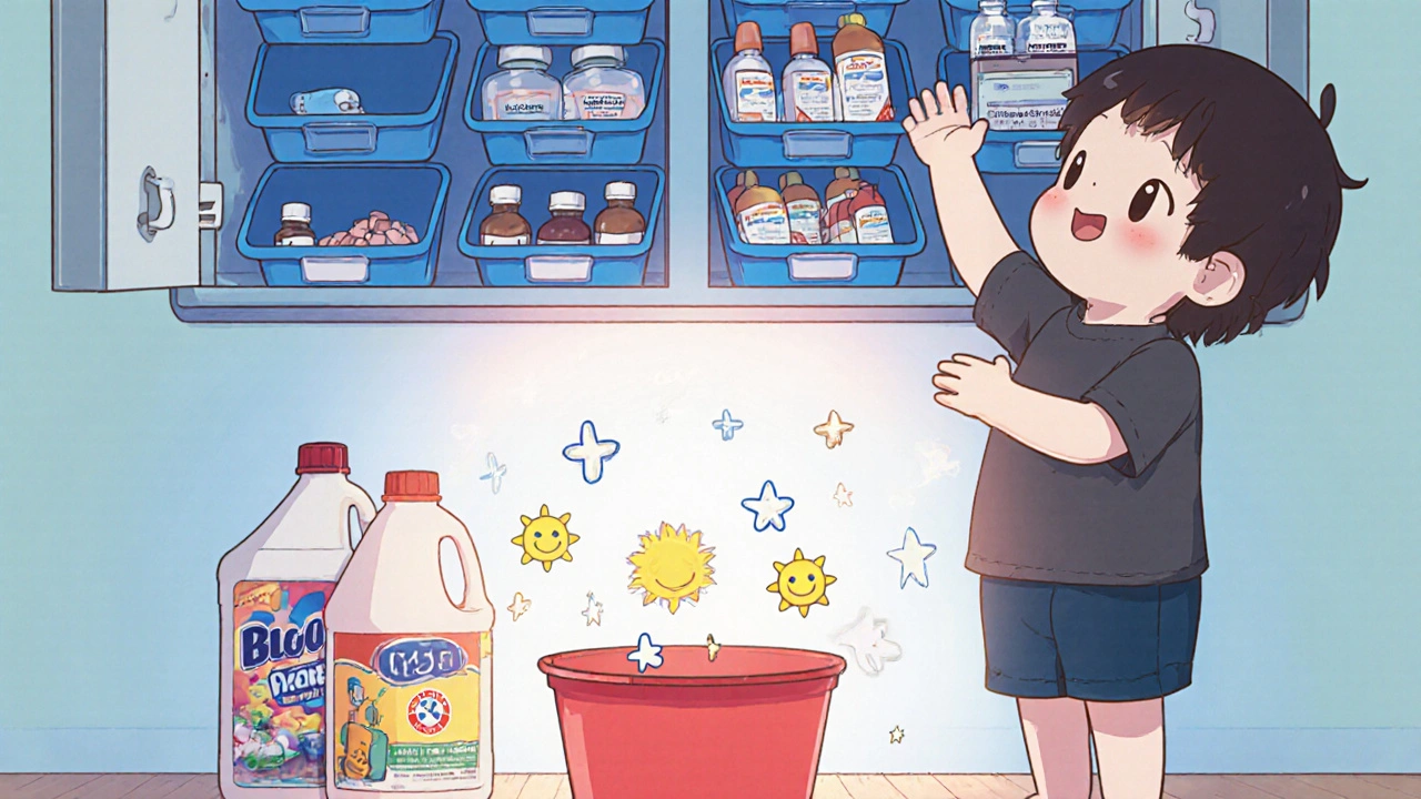 How to Separate Household Chemicals from Medication Storage for Safety