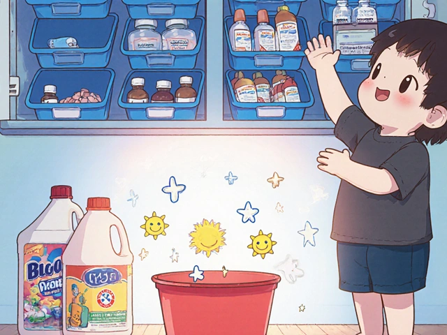 How to Separate Household Chemicals from Medication Storage for Safety