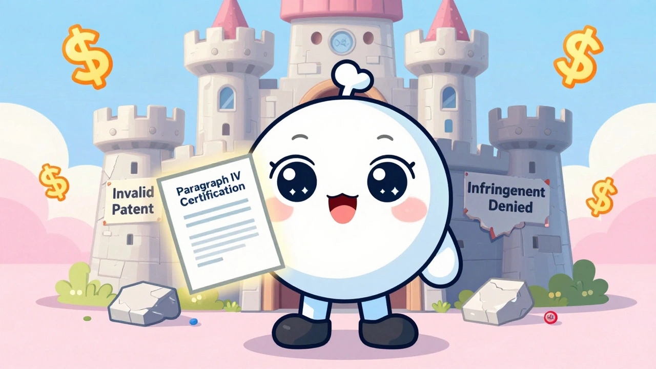 Paragraph IV Certifications: How Generic Drug Makers Legally Challenge Brand Patents