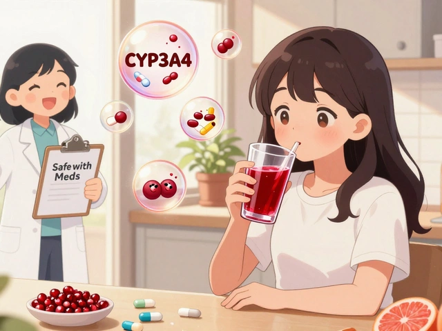 Pomegranate Juice and Medications: What You Really Need to Know About CYP Interactions